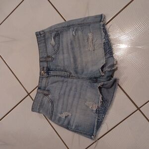 4/$40 Distressed Jean Shorts - Size XS